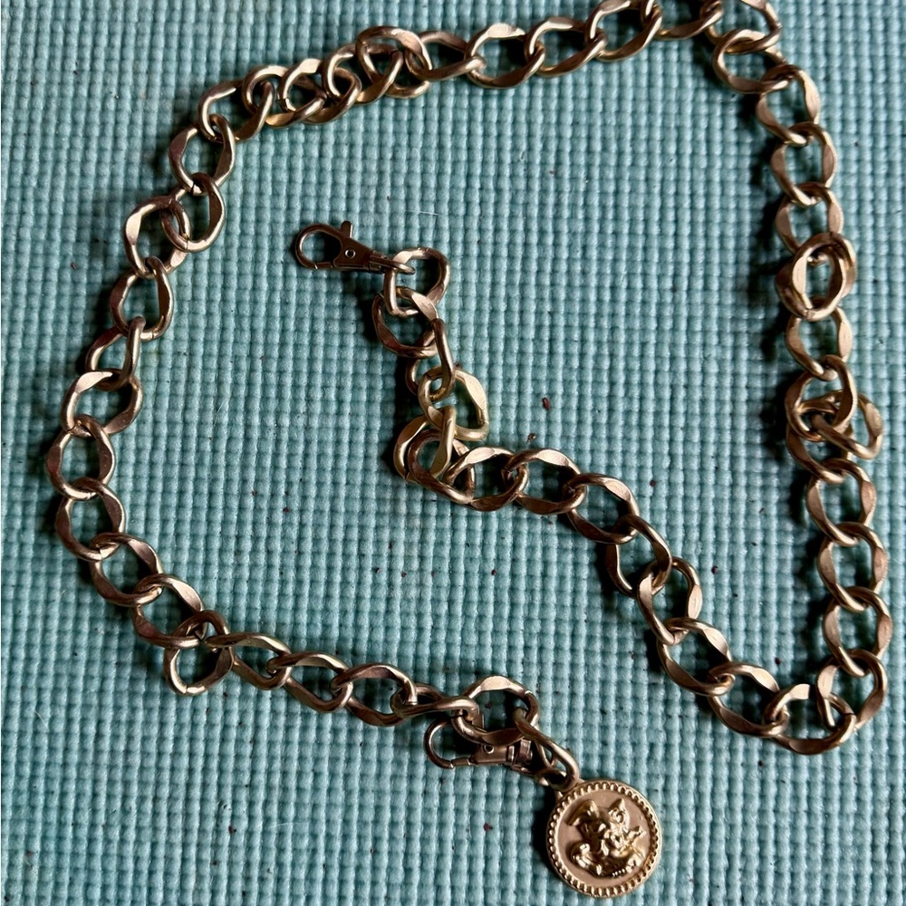 CAbi Gold Chain Belt